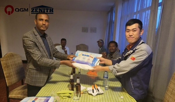 ໃຫມ່ QGM QT6 Block ການຜະລິດເຄື່ອງຈັກສໍາເລັດໃນ Nekemte ສໍາລັບການຟື້ນຟູຫລັງສົງຄາມ.